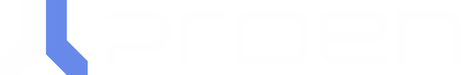 Logo Proen blanco